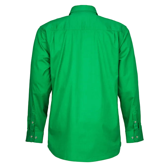 Ritemate Childrens Pilbara Closed Front Shirt (RM400CF) Emerald
