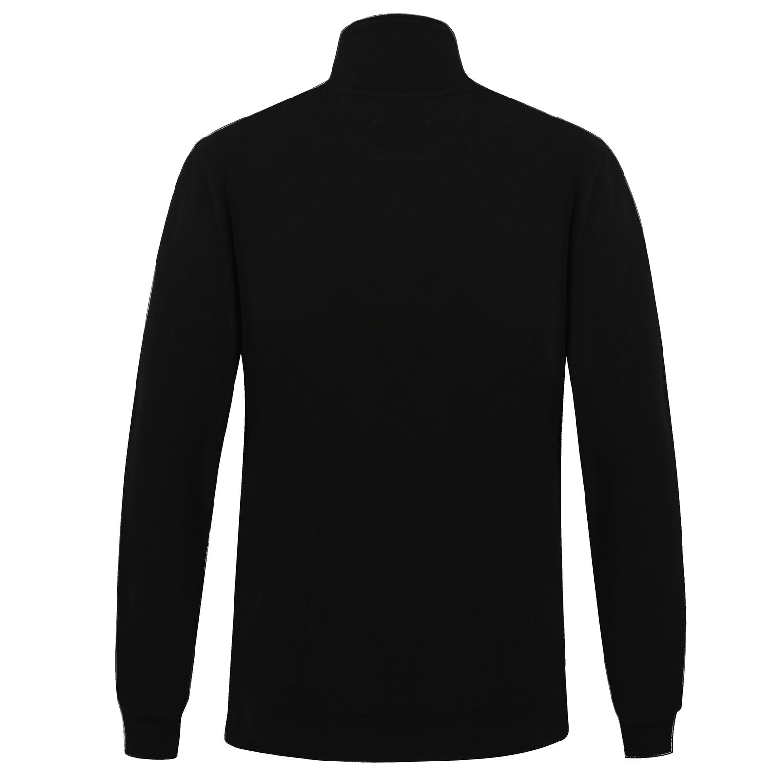 Ritemate Mens Pilbara Classic Zipper Fleece Pullover (RMPC045) Black