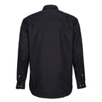 Ritemate Mens Pilbara Closed Front Shirt (RM200CF) Black
