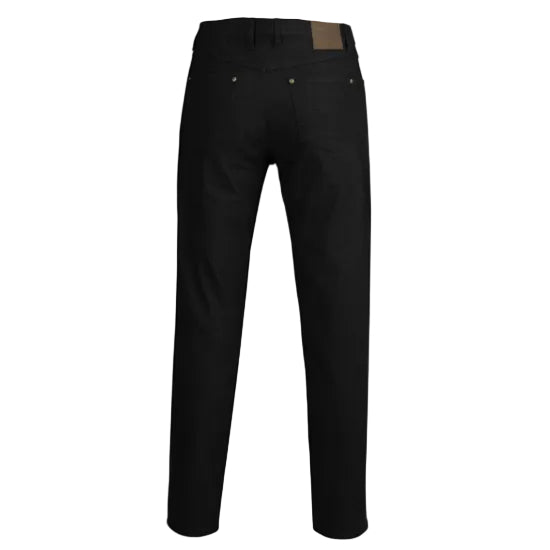 Ritemate Mens Pilbara Cotton Stretch Jeans (RMPC014) Black [GD]