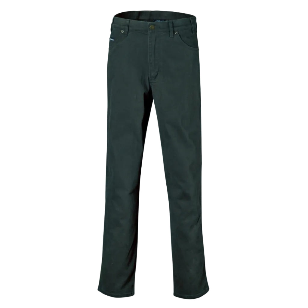 Ritemate Mens Pilbara Cotton Stretch Jeans (RMPC014) Moss