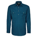 Ritemate Mens Pilbara Heavy Weight Closed Front L/S Shirt (RM800CF) Diesel