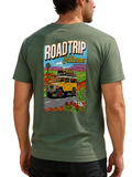 Ritemate Mens Pilbara Roadtrip Pilbara S/S Tee (RMTC032) Kashmir