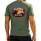 Ritemate Mens Pilbara Rope Riding S/S Tee (RMTC031) Kashmir