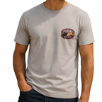 Ritemate Mens Pilbara Rope Riding S/S Tee (RMTC031) Moonbeam