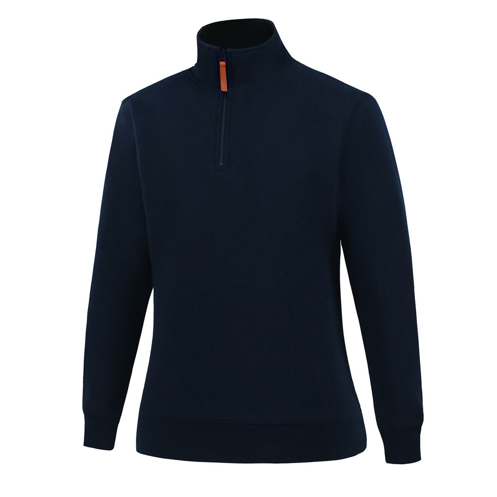 Ritemate Womens Pilbara Classic Zipper Fleece Pullover (RMPC051) French Navy  [GD]