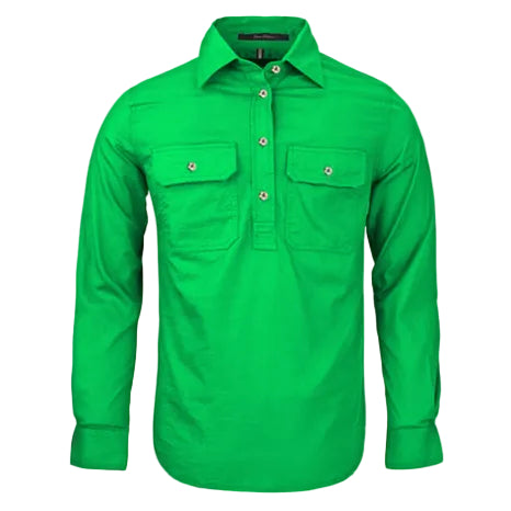 Ritemate Womens Pilbara Closed Front Shirt (RM300CF) Emerald