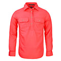 Ritemate Womens Pilbara Closed Front Shirt (RM300CF) Watermelon