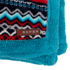 Roper  Aztec Throw Rug (06355502) Red