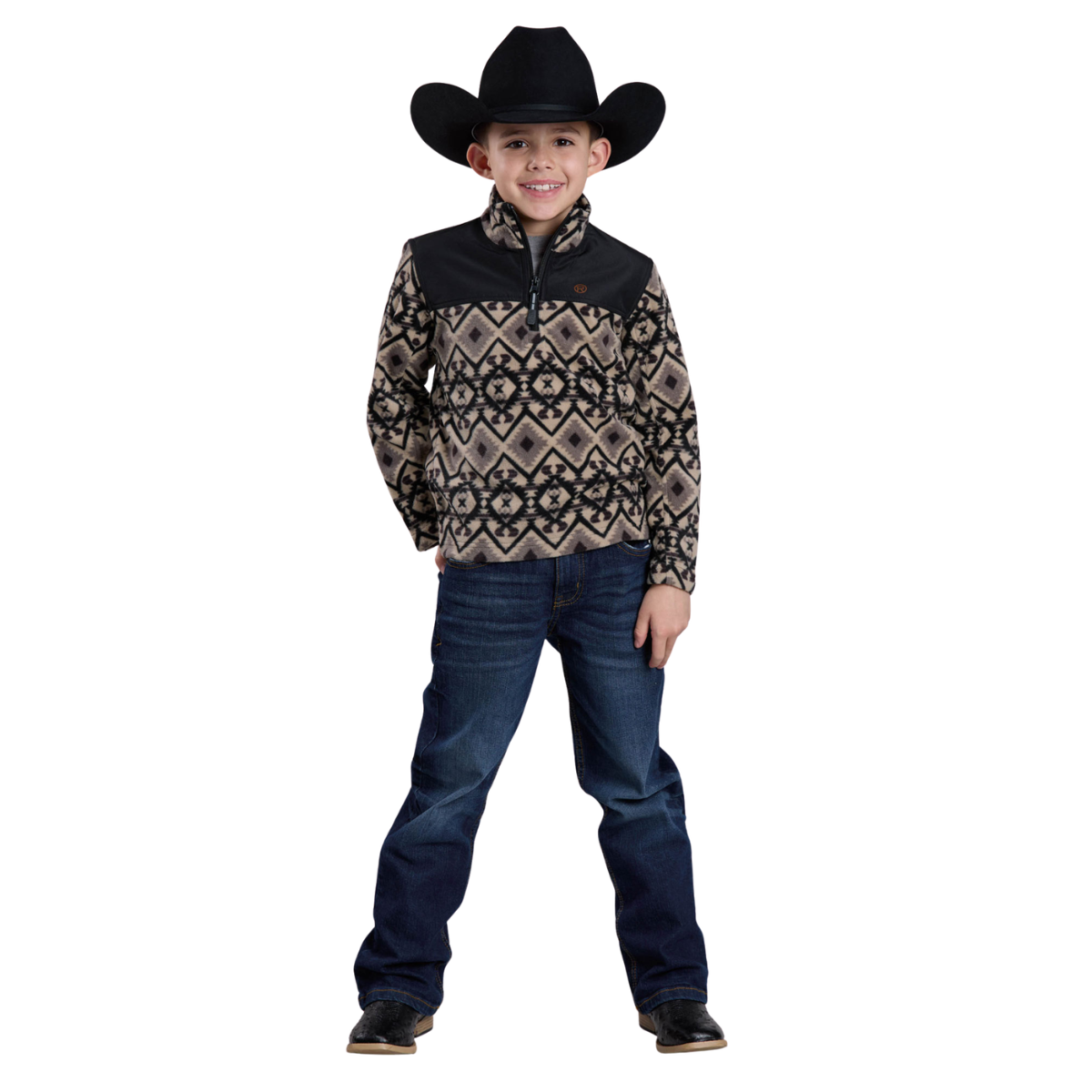 Roper Boys L/S Pullover (39692210) Black