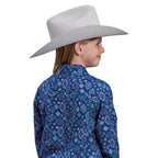 Roper Girls Five Star Collection L/S Shirt (80590249) Print Blue
