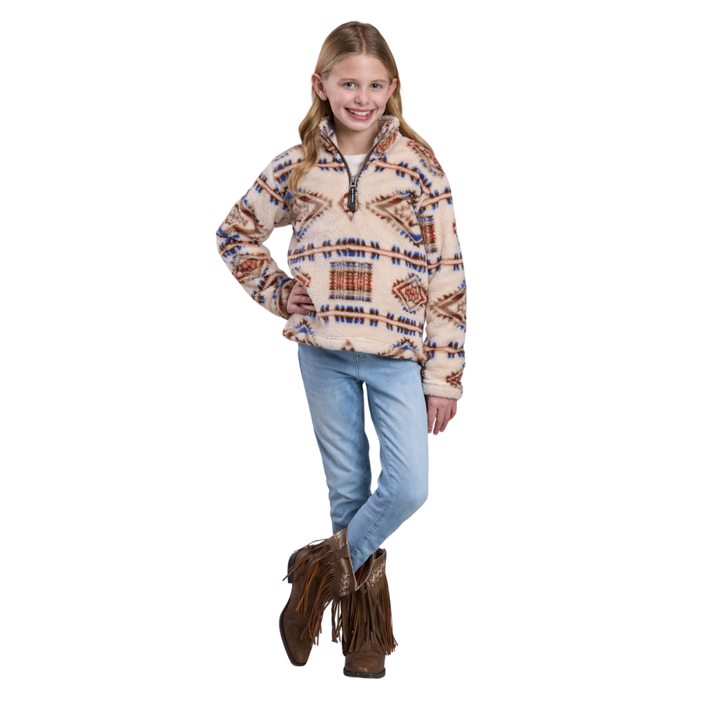 Roper Girls L/S Pullover (29250120) Brown
