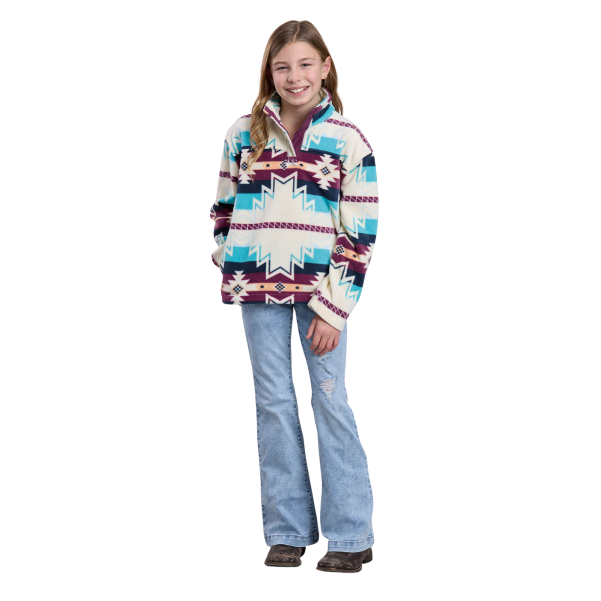 Roper Girls L/S Pullover (29250706) Multi