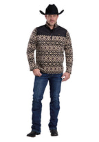 Roper Mens L/S Pullover (97692210) Black