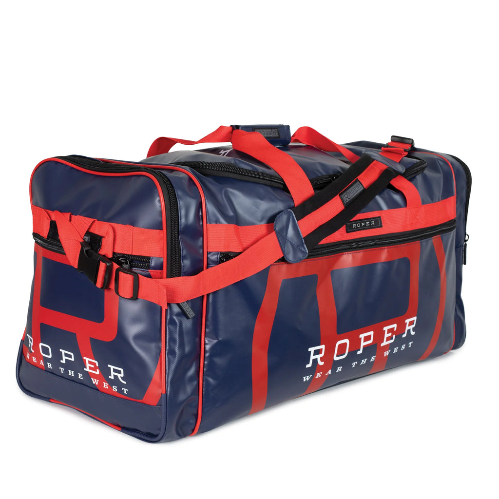 Roper  PVC Duffle Bag (RLDB2500) Navy/Red