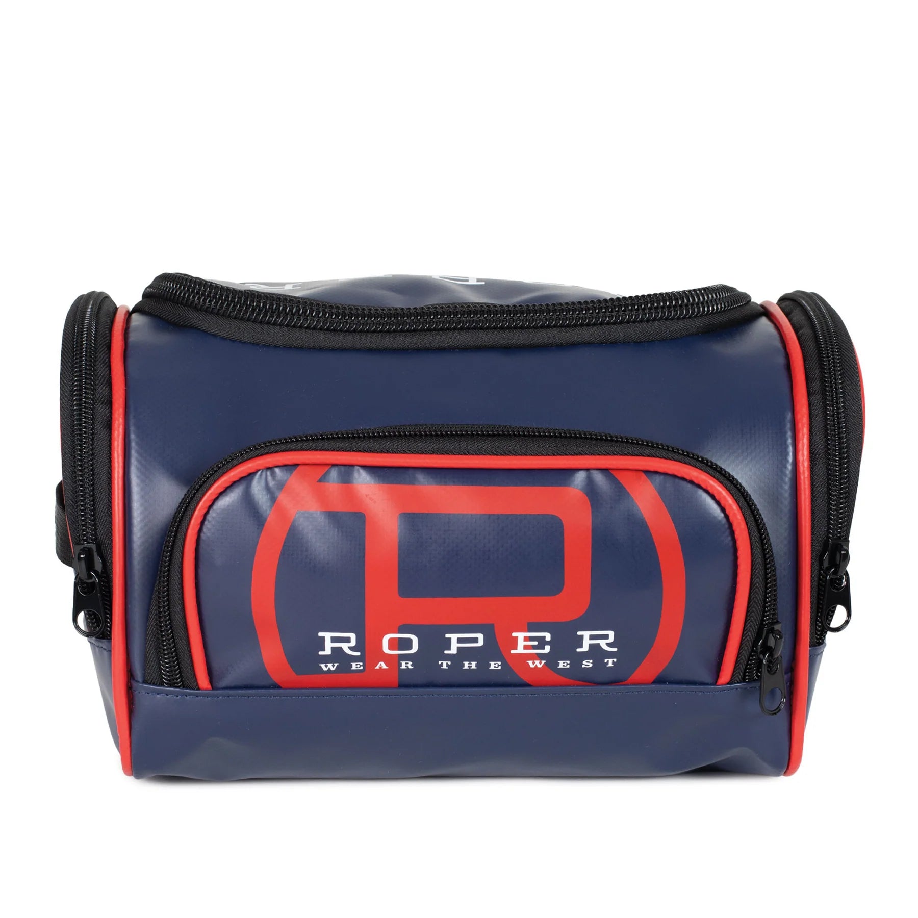 Roper  PVC Toiletries Bag (RLTB2500) Navy/Red