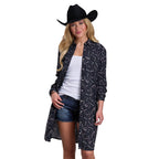 Roper Womens Five Star Collection L/S Shirt Dress (57590054) Print Black