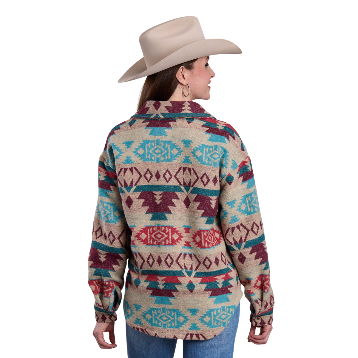 Roper Womens L/S Jacket (98119127) White