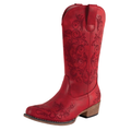 Roper Womens Tall Stuff Western Boots (21566815) Red