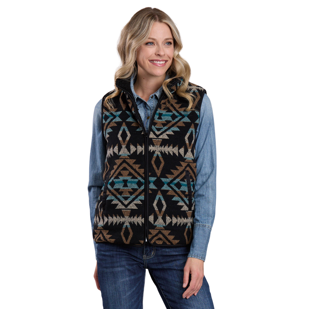 Roper Womens Vest (98781128) Black