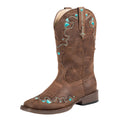 Roper Kids Hearts Boots (18901997) Brown