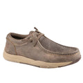 Roper Mens Clearcut Low Shoes (20662152) Rustic Brown Leather   [GD]