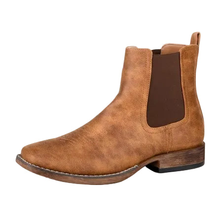Roper Mens Logan Western Boots (20904652) Tan
