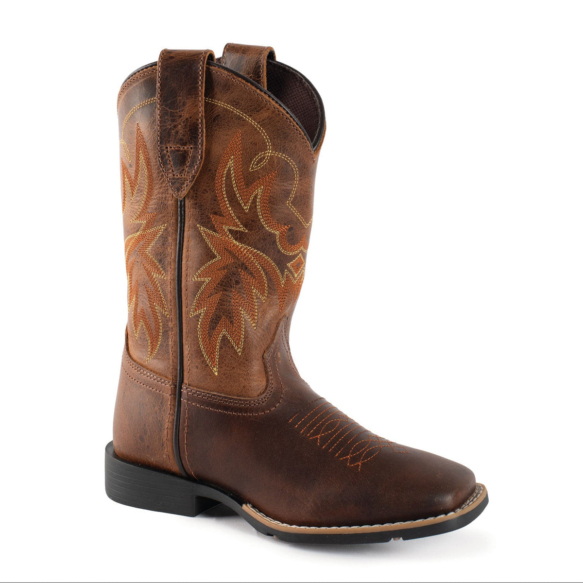 Roper Mens Sendero Western Boots (20904871) Brown Leather