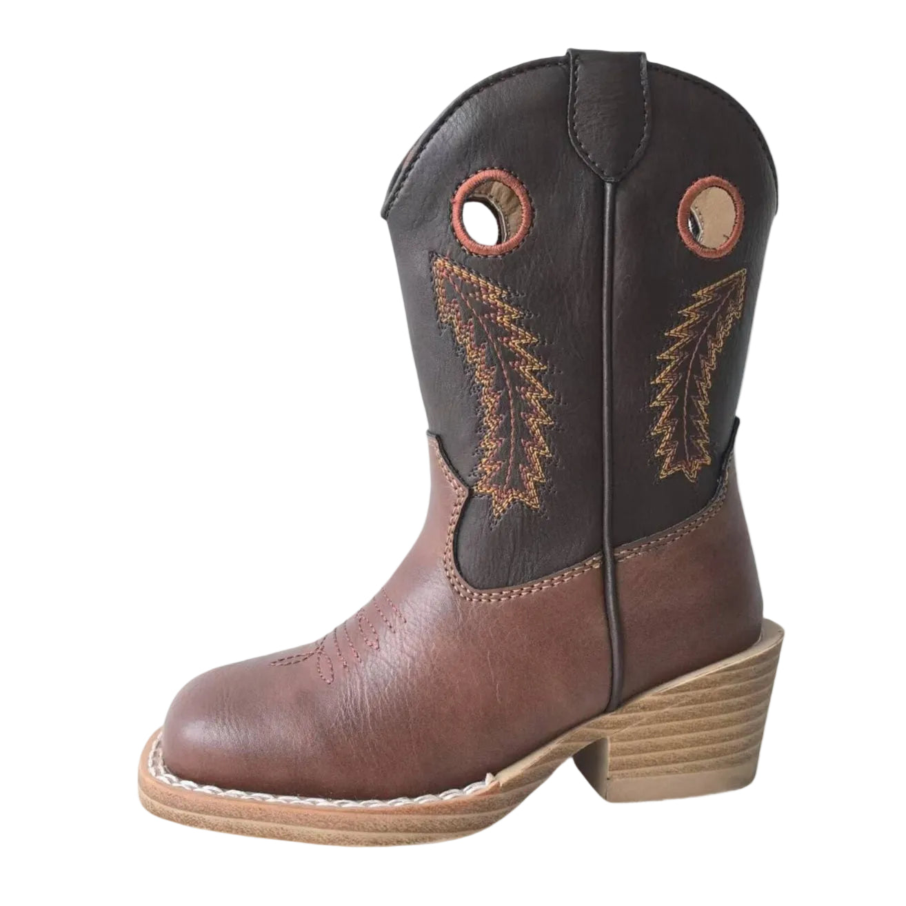 Roper Toddlers Walker Western Boots (17910772) Brown/Chocolate