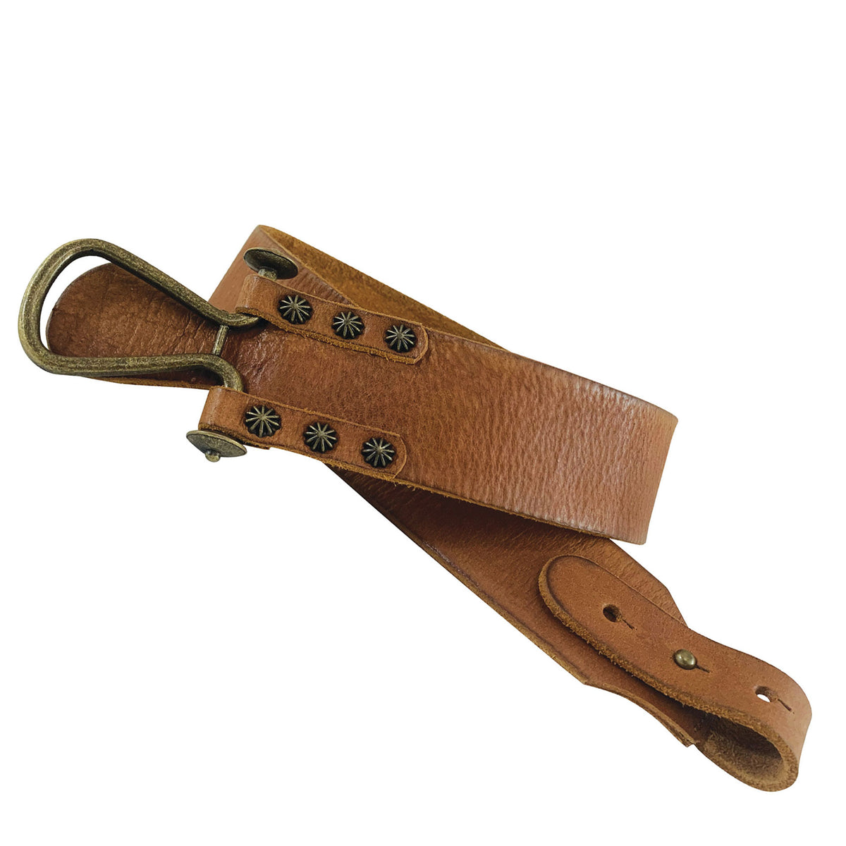 Roper Womens Buffalo Leather Belt (8864790) Tan