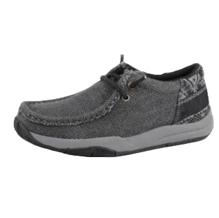 Roper Womens Clearcut Low Shoes (21663417) Aztec Black Canvas [SD]