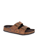 Roper Womens Delilah Western Sandals (21607735) Tan Leather