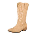 Roper Womens Riley Flextra Cord Western Boots (21566683) Beige