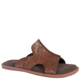 Roper Womens Sierra Western Sandals (21607732) Tooled Brown/Tooled Leather