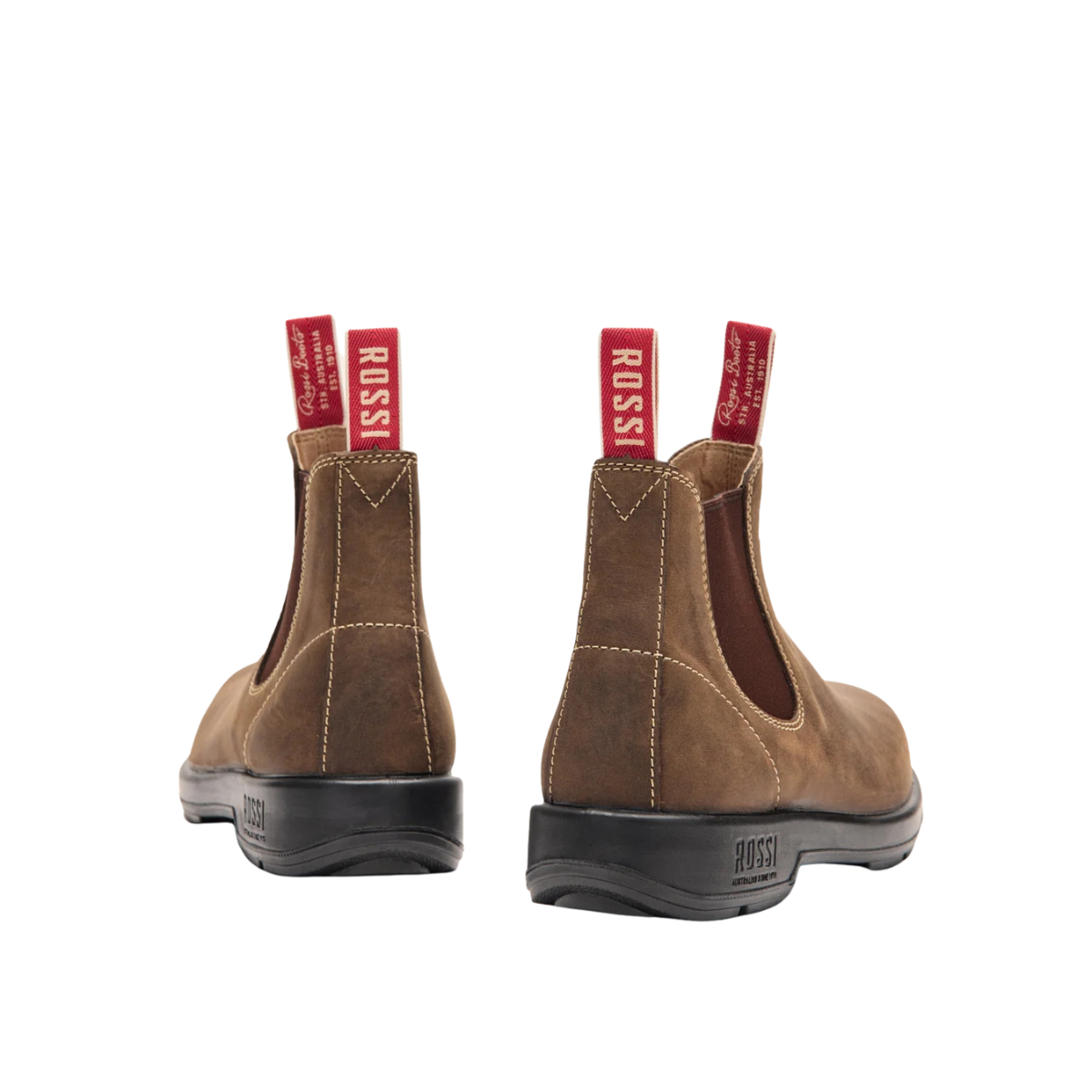 Rossi Boots Unisex Spinifex Elastic Sided Boots (404 MOC) Mocha