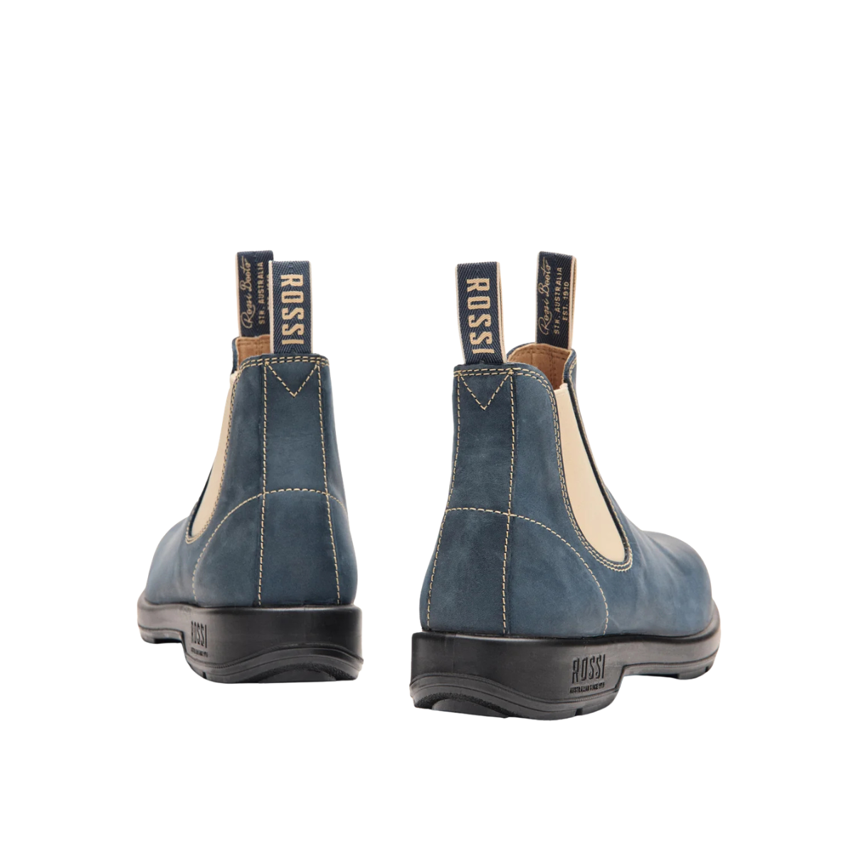 Rossi Boots Unisex Spinifex Elastic Sided Boots (404 STM) Storm