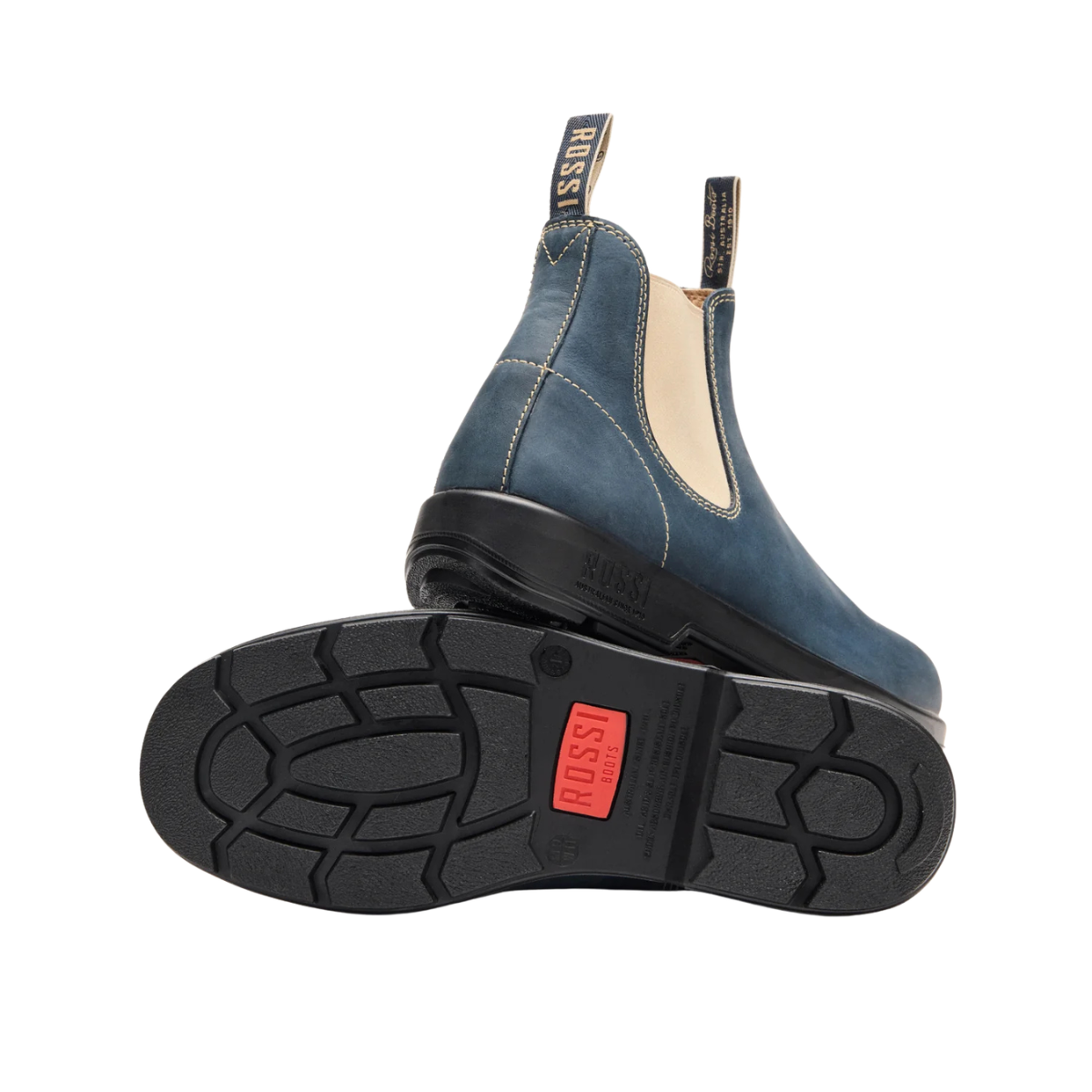 Rossi Boots Unisex Spinifex Elastic Sided Boots (404 STM) Storm