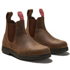 Rossi Boots Unisex Booma Elastic Sided Boots (607BRO) Brown 