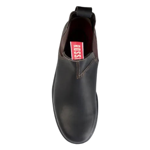 Rossi Mens Endura Elastic Sided Boots (303) Claret