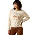 Ariat Womens Essential Crew Sweatshirt (10071166) Summer Sand