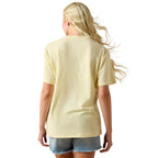 Ariat Womens Rodeo Star Boyfriend S/S Tee (10071654) Pear Sorbet