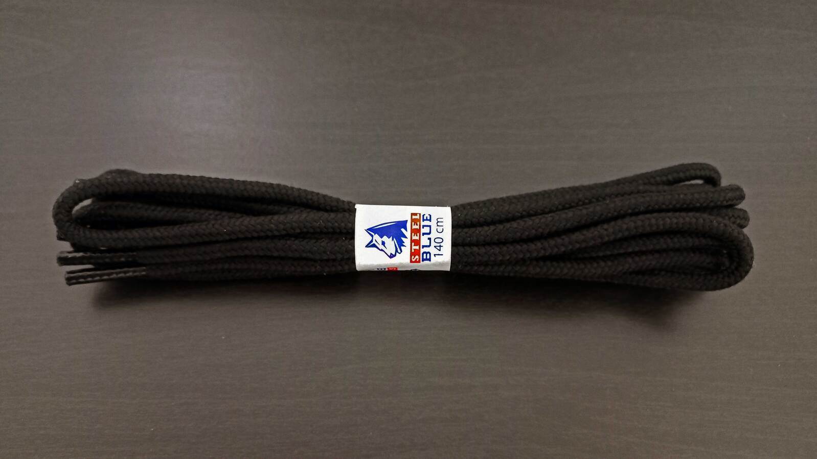 Steel Blue Nylon Laces (A-000065) Black 140cm