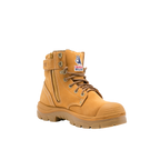 Steel Blue Mens Argyle Zip Safety Boots (332152) Wheat Nubuck 3