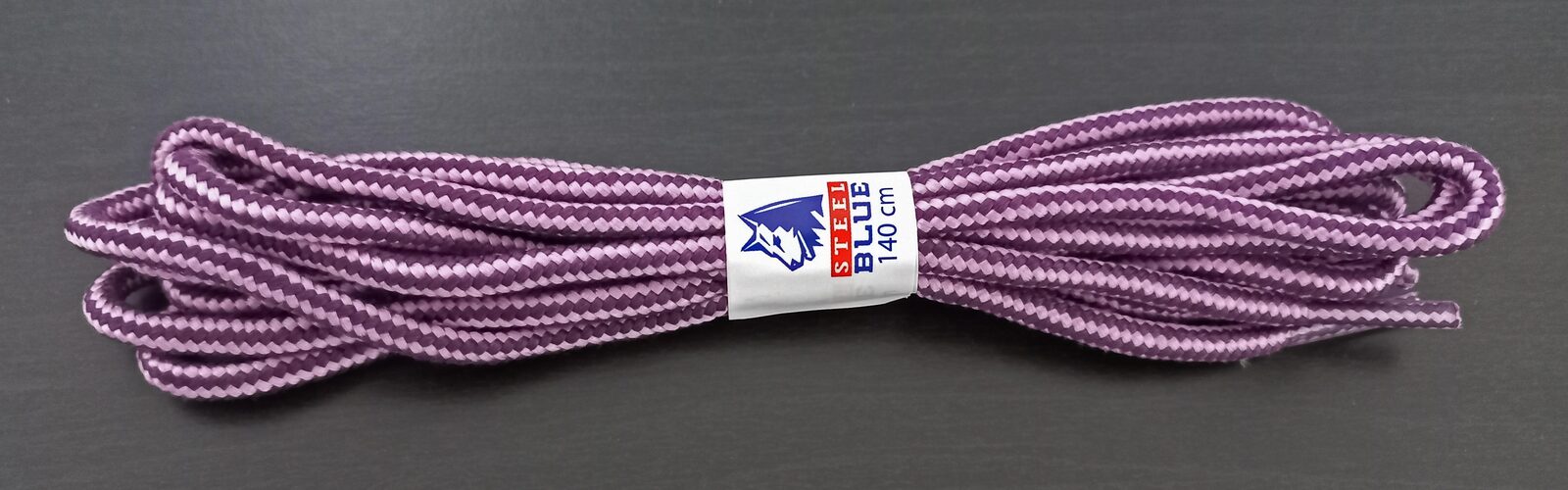 Steel Blue Nylon Laces (A-000152) Purple/Lilac 140cm