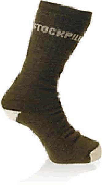 Stockpile Socks (1220) Bottle Green 2-8