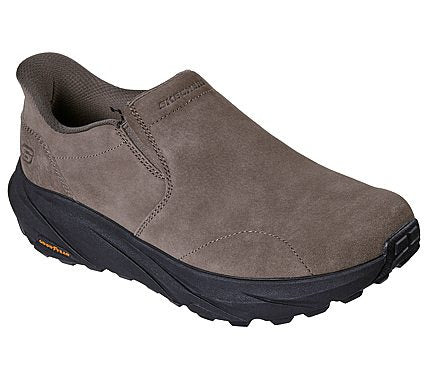Skechers Mens John Deere Conner Grady Slip On Shoes (205548) Dark Taupe
