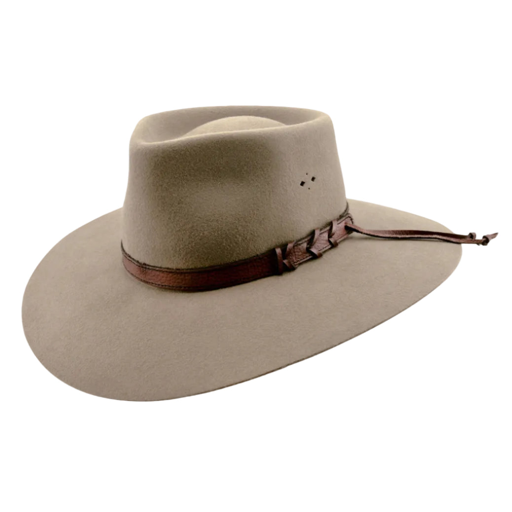 Statesman Big Australian Fur Blend Hat (S0117570) Silverbelly