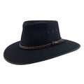Statesman Countryman Fur Blend Hat (S0046220) Black [GD]