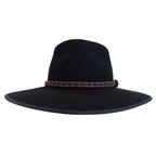 Statesman Countryman Fur Blend Hat (S0046220) Black [GD]