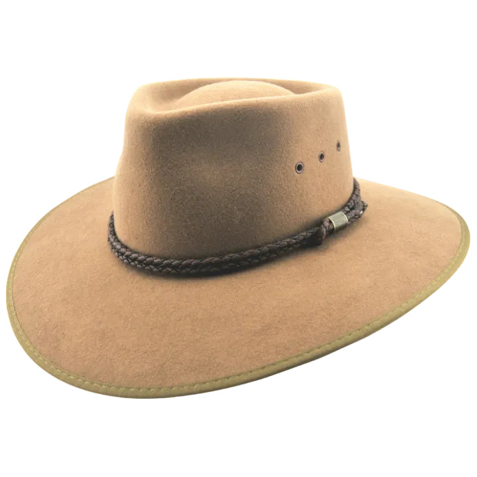 Statesman Countryman Wool Felt Hat (S0066670) Riverstone